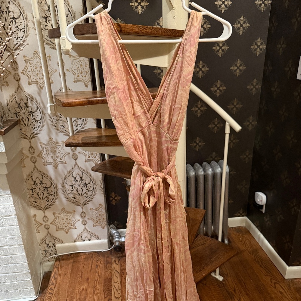 Free People Pink Size 4 Maxi Dress